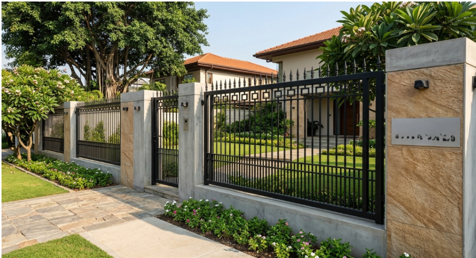 Boundary Wall Frames & Fencing