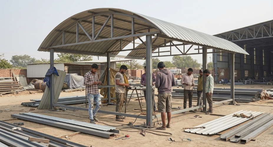 Industrial Roofing Sheds & Heavy Canopies