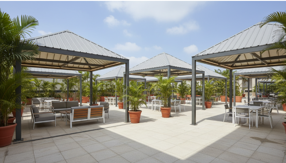 Corporate Outdoor Breakout Cabanas