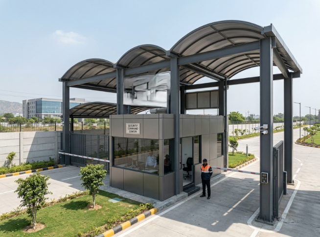 Security Guard Cabins & Gate Checkpoints